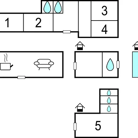 5 Bedroom Cozy In Дом отдыха